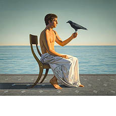 Man with Crow