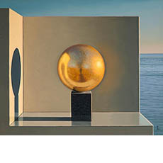 Still Life with Gold Sphere