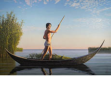 The Cane Gatherer, (Qanu)