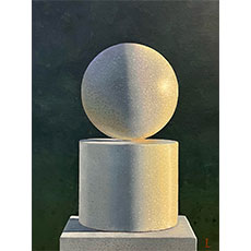 The Tomb of Archimedes, 2023
o/c, 18 x 12 in.
